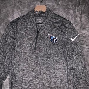 Nike Dri Fit Quarter Zip TITANS pullover